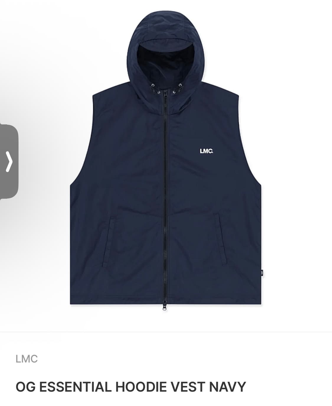 LMC OG ESSENTIAL 세트 네이비 L 새상품 상품이미지4