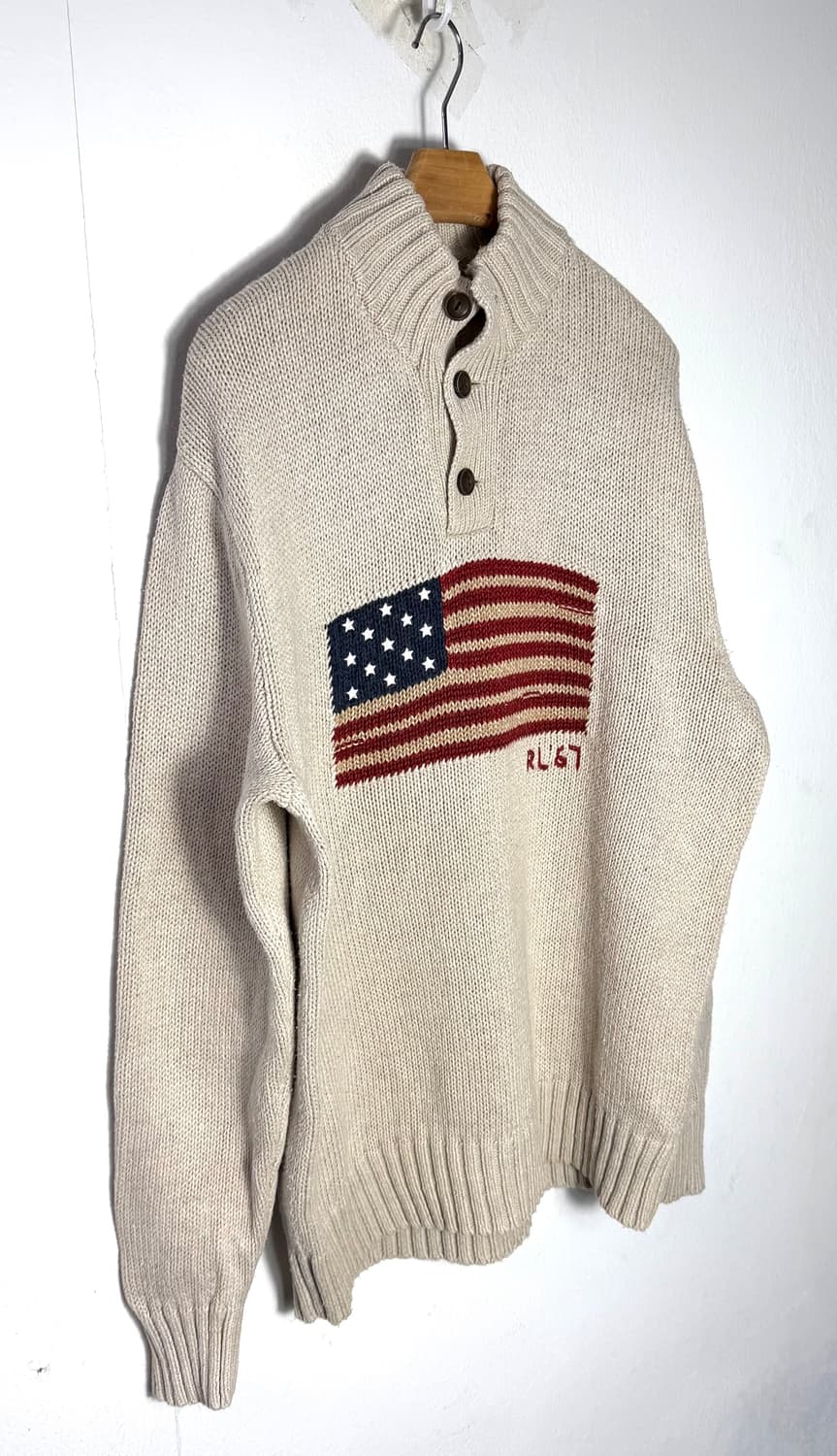 폴로니트 폴로랄프로렌 폴로 폴로성조기니트 랄프로렌 상품이미지1