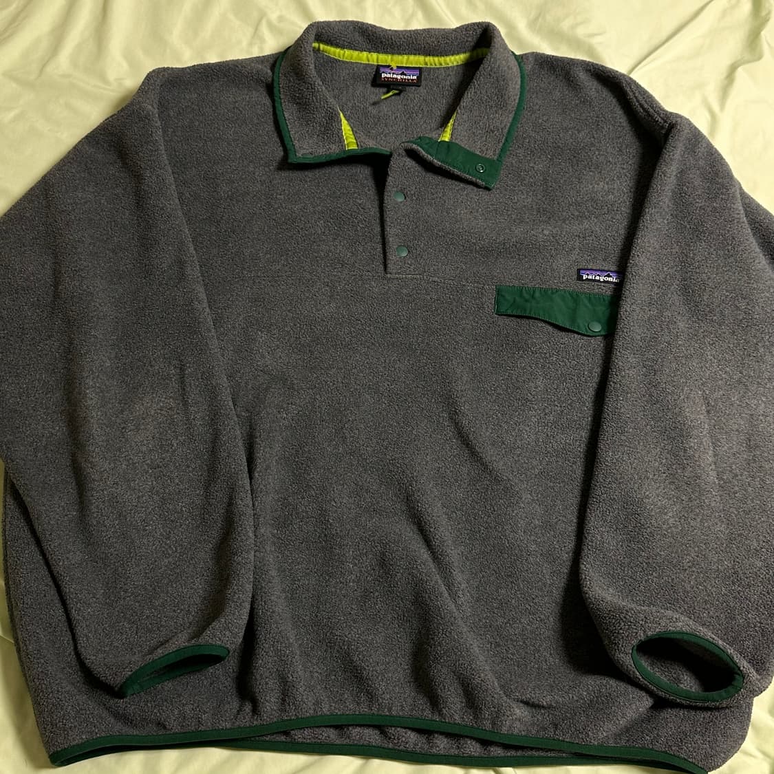 10s 파타고니아 신칠라 니켈 다크그린 XXL 상품이미지2