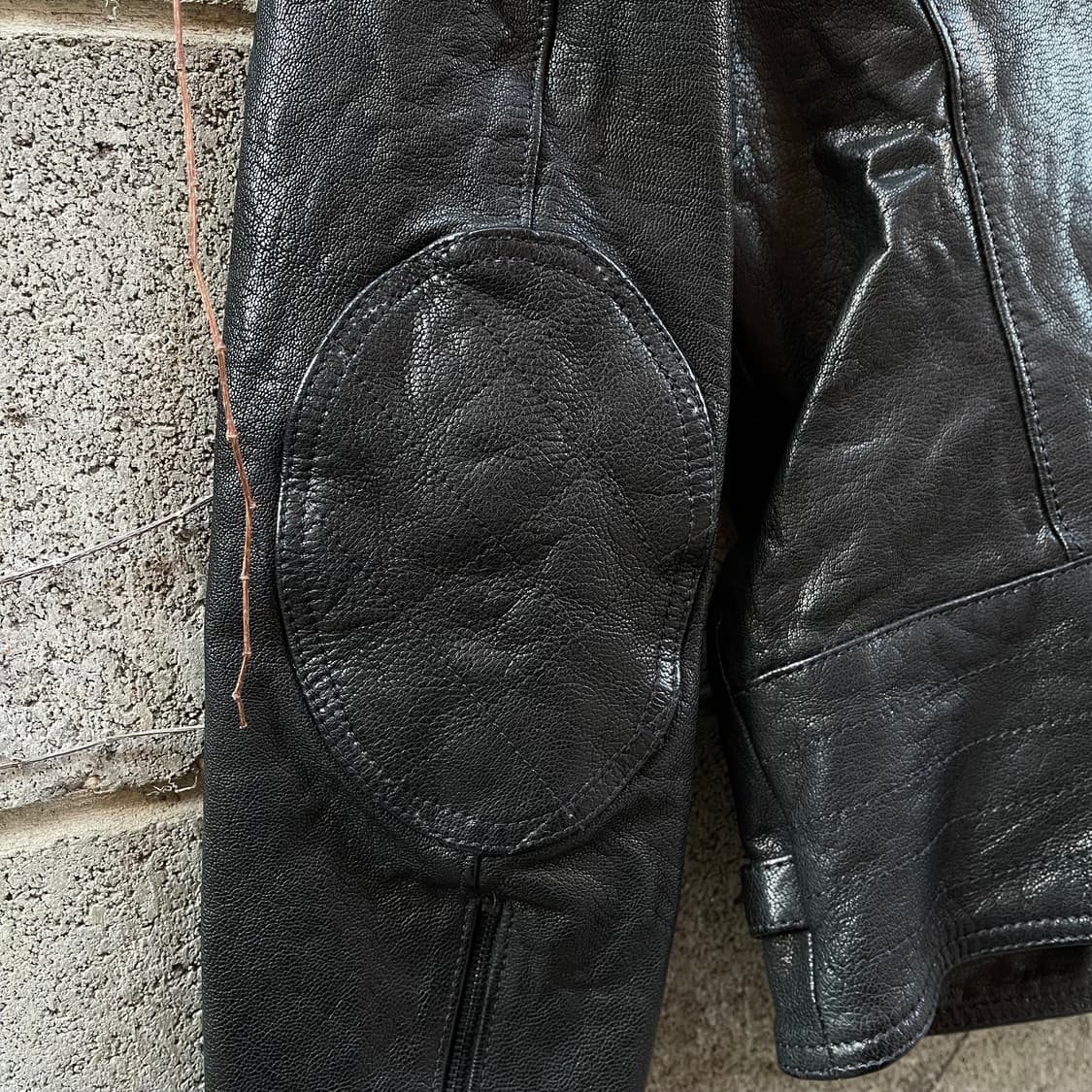 [XXS] 닐바렛 램레더 바이커 자켓 상품이미지5