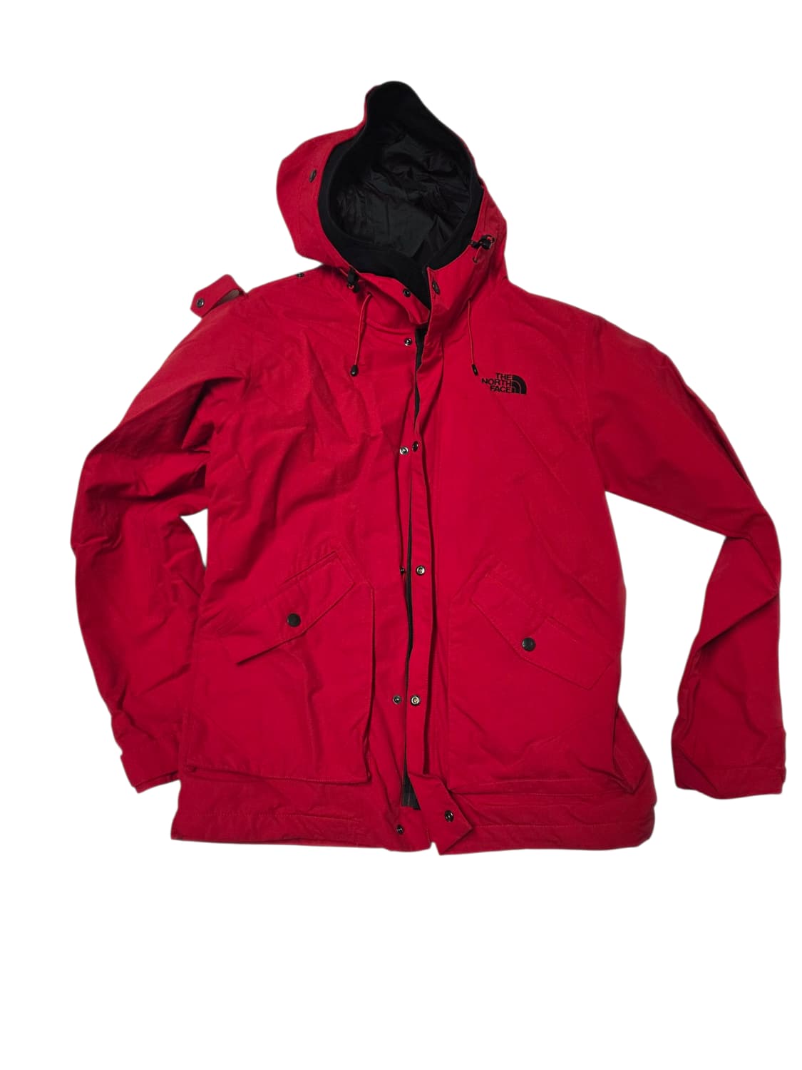 노스페이스 레드 기모 바람막이 95 (실측 66/50) 상품이미지2