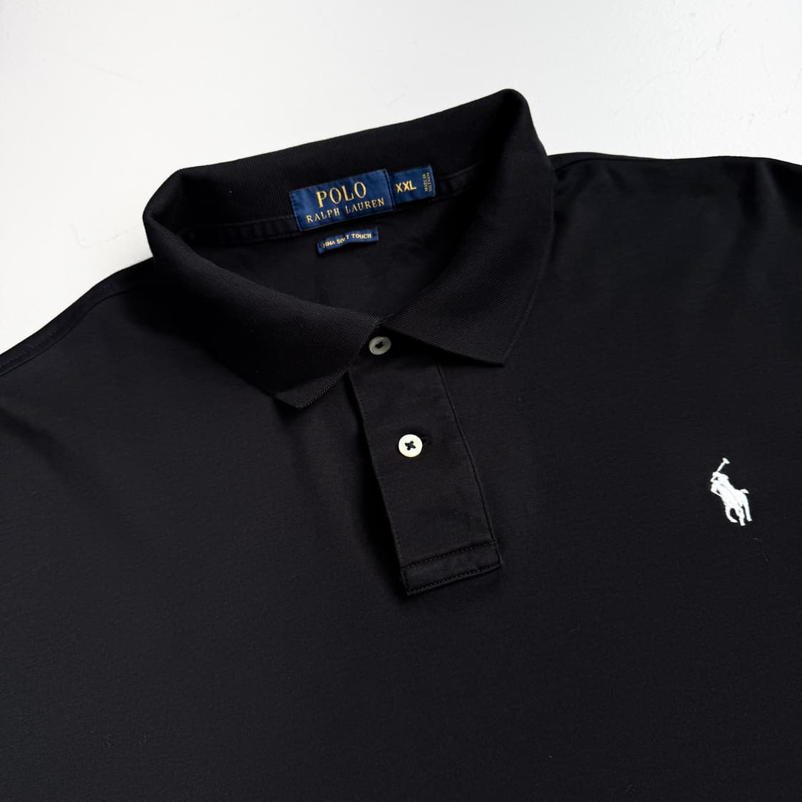 폴로 XXL 신형 포니 PK 카라 반팔 티셔츠 블랙 상품이미지3