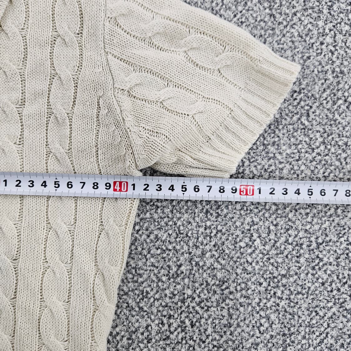 [XL] 폴로 랄프로렌 여성 반팔 케이블 니트 1104JM2 상품이미지7