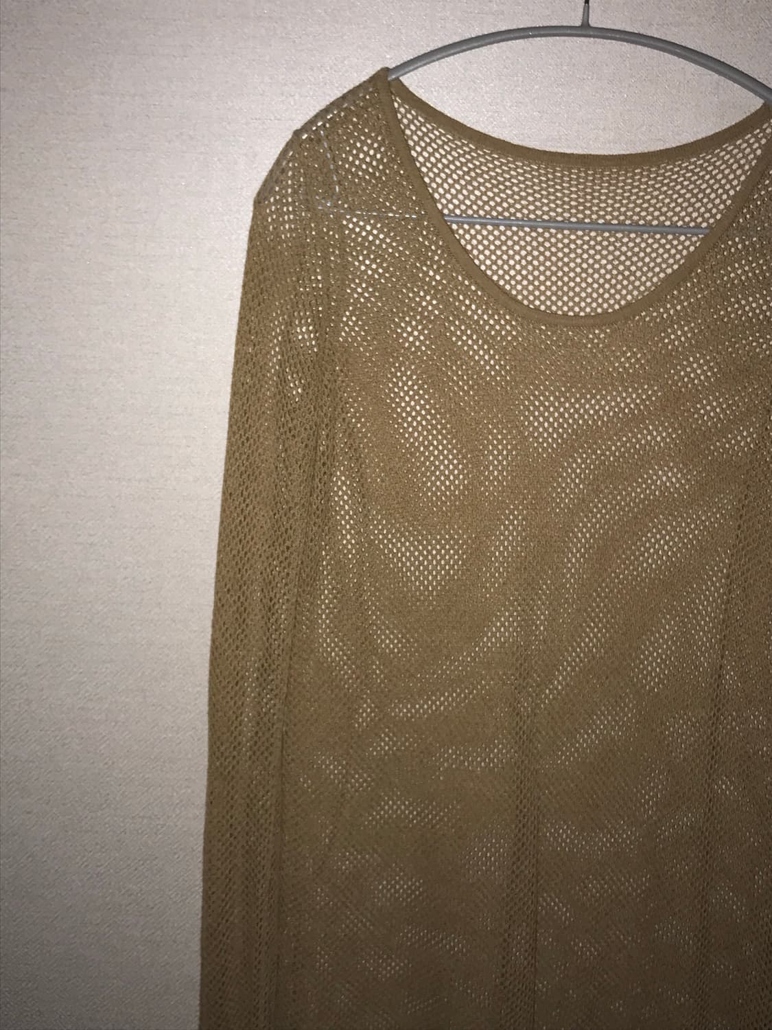 mesh long knitwear 상품이미지2