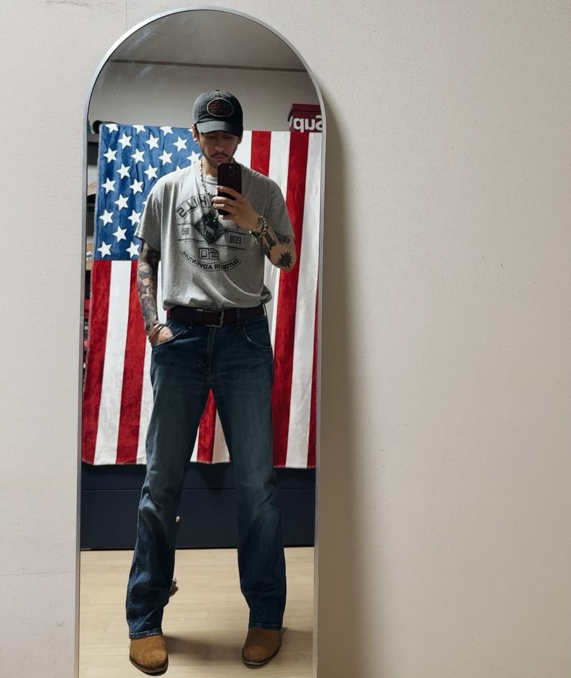 랭글러 부츠컷 Wrangler Western boot cut [34] 상품이미지7