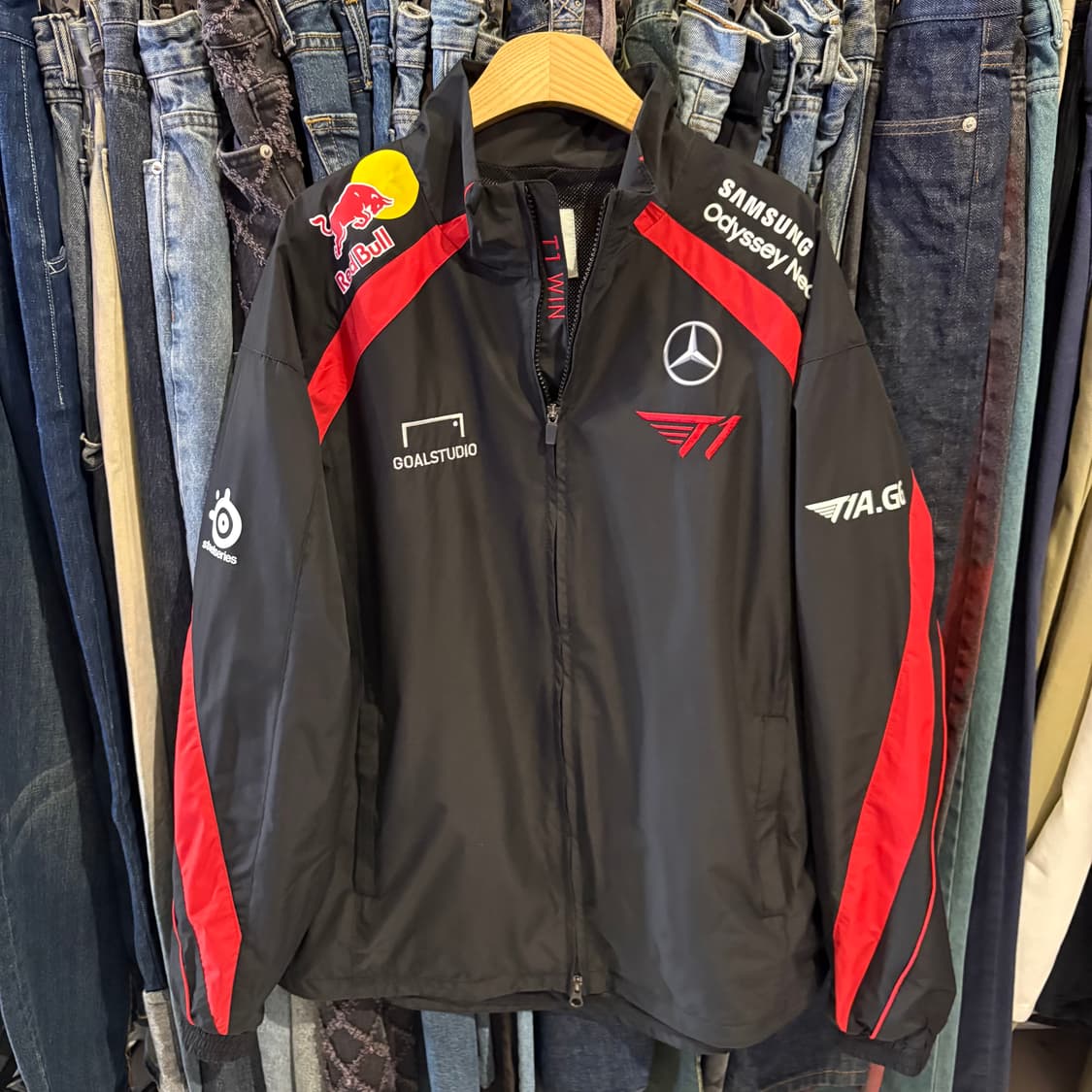 골스튜디오 2024년 T1 스프링 LCK 유니폼 자켓 상품이미지3