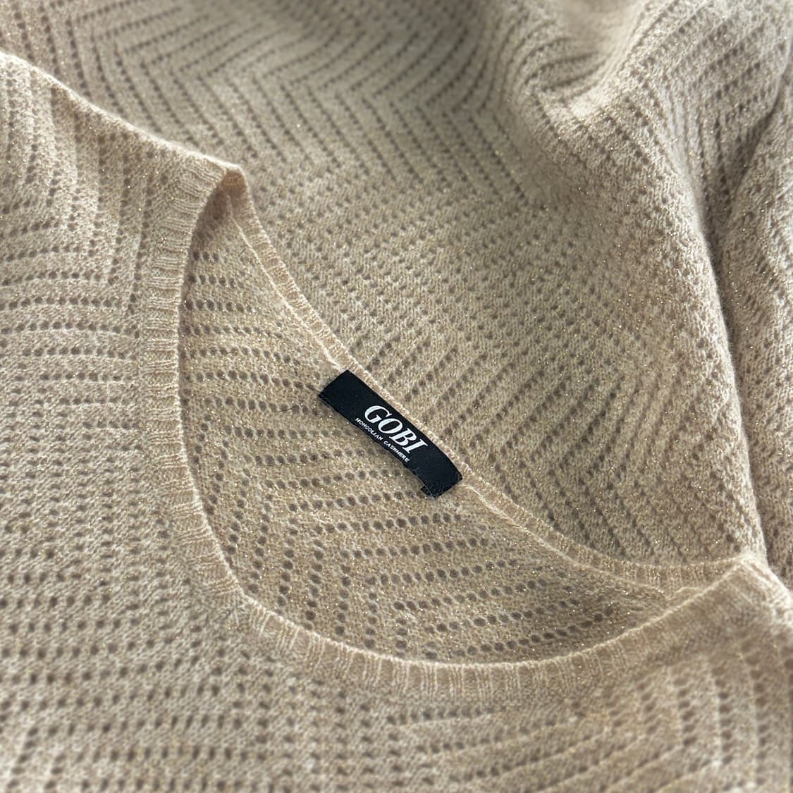 고비 GOBI 펄 캐시미어 니트 상품이미지2