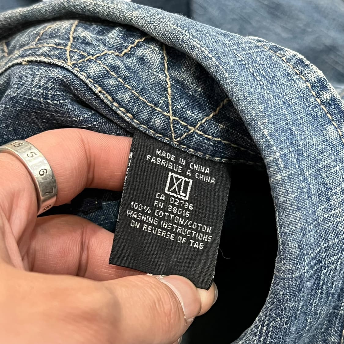  펠레펠레 데님 셔츠 y14276 상품이미지9