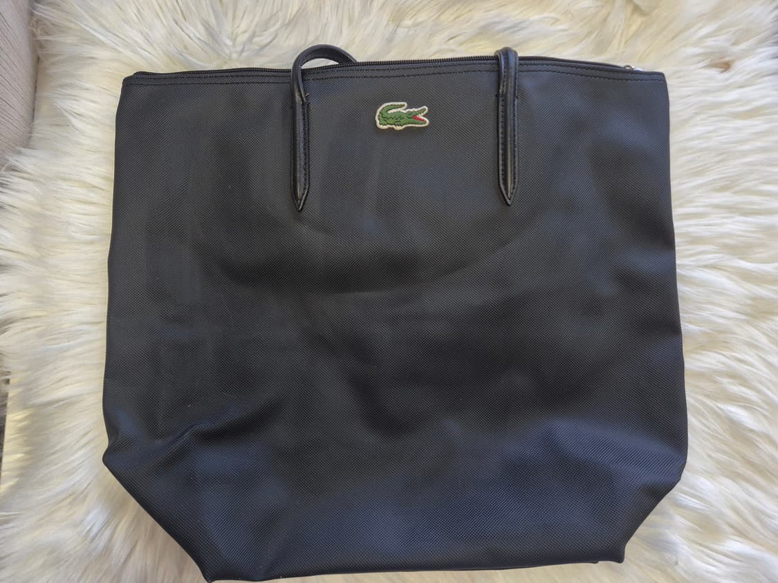 라코스테 블랙 토트백 쇼퍼백#최상급# 상품이미지1