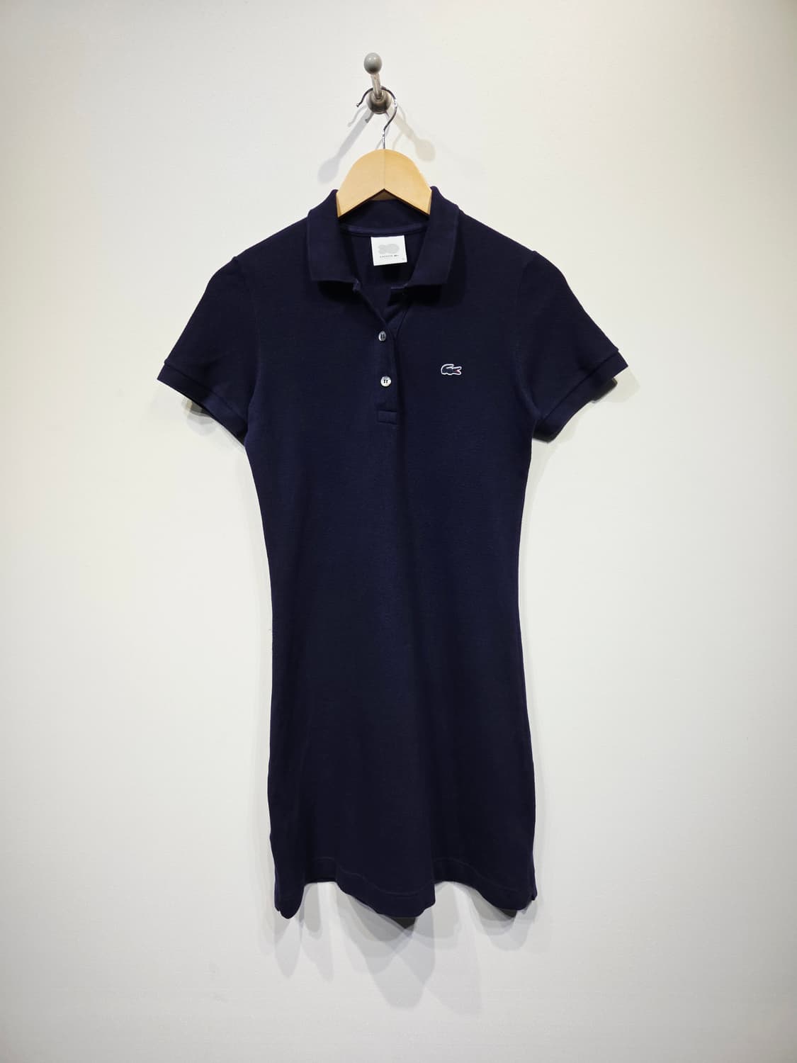 LACOSTE 라코스테 80주년 기념 네이비 피케 폴로 원피스 상품이미지2