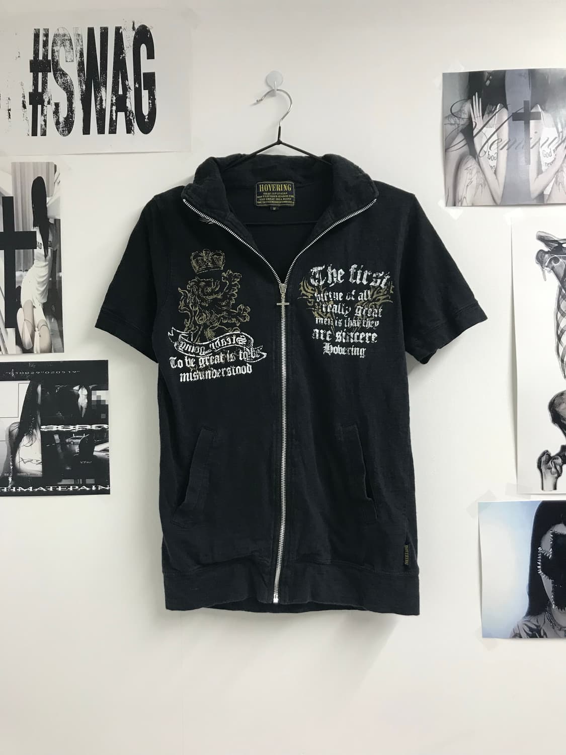 00s punk mood hoodie halfsleeve   상품이미지2