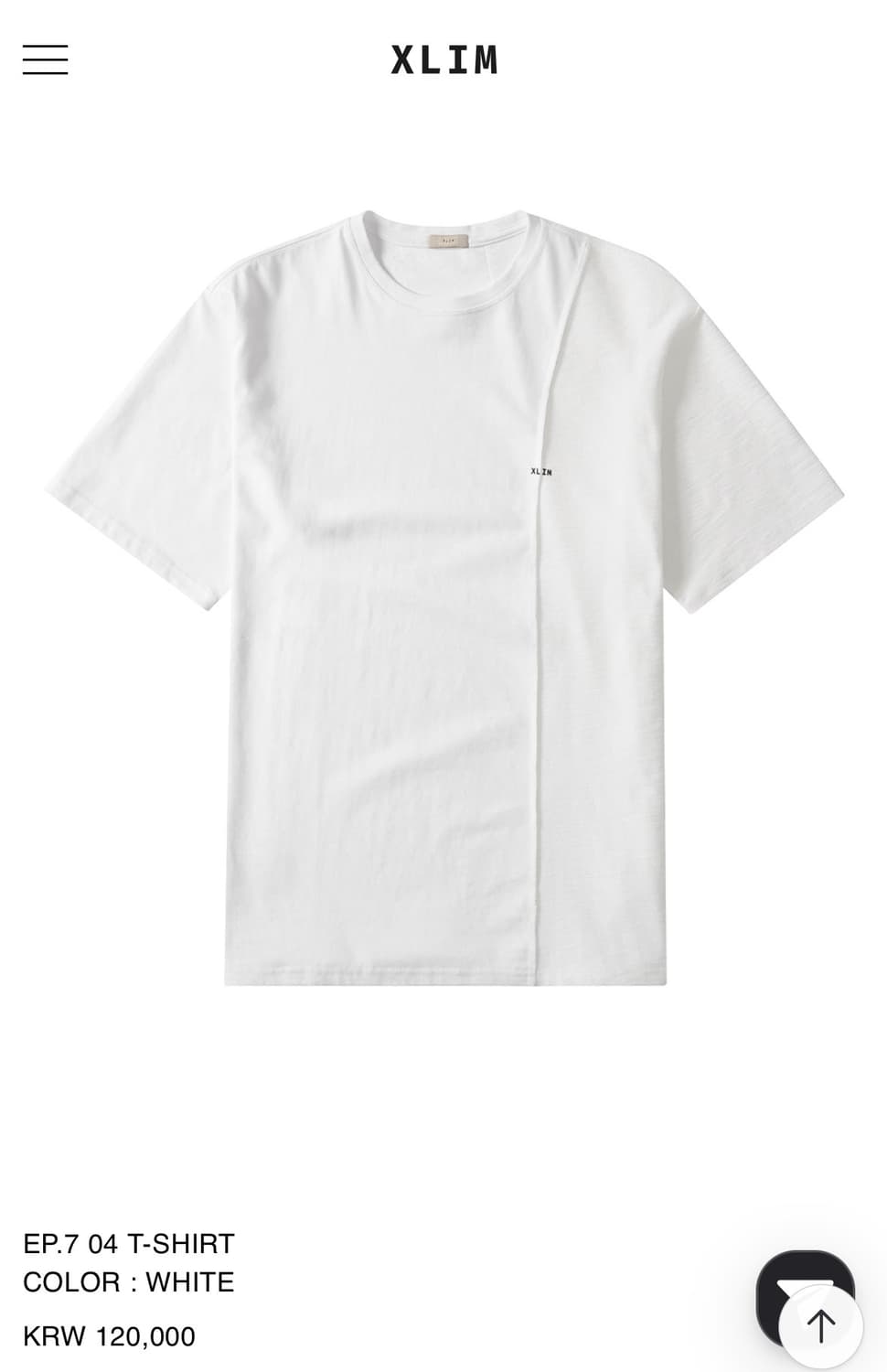 (구매글)xlim ep7 04 티셔츠 상품이미지1