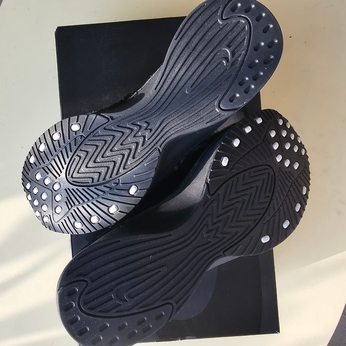 260 새제품) (W) 나이키 에어 슈퍼플라이 블랙 앤 오프 누아르 상품이미지4