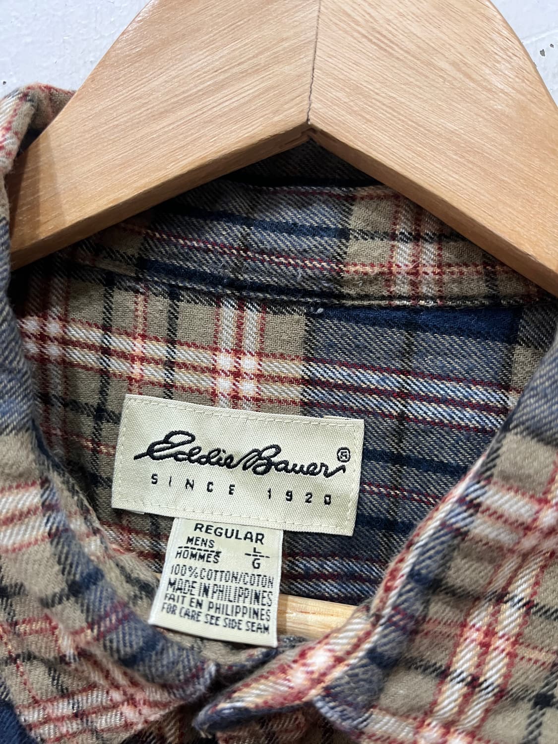 에디바우어 플란넬 체크 셔츠  상품이미지2