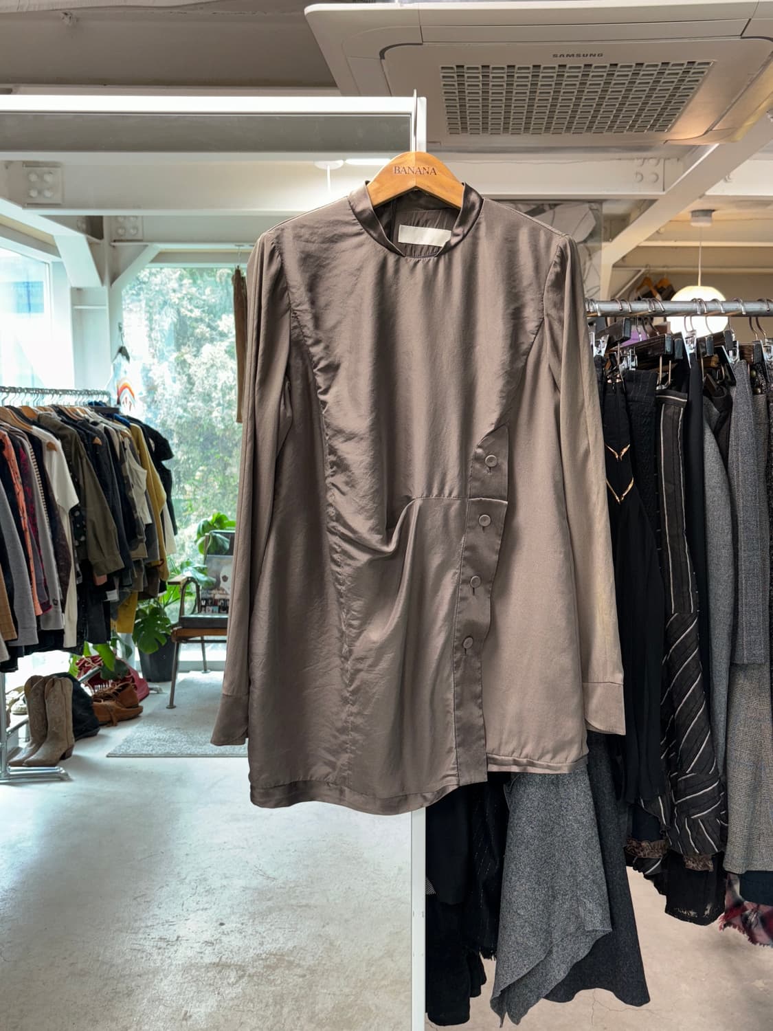 Kuho 레이온 블라우스 상품이미지1