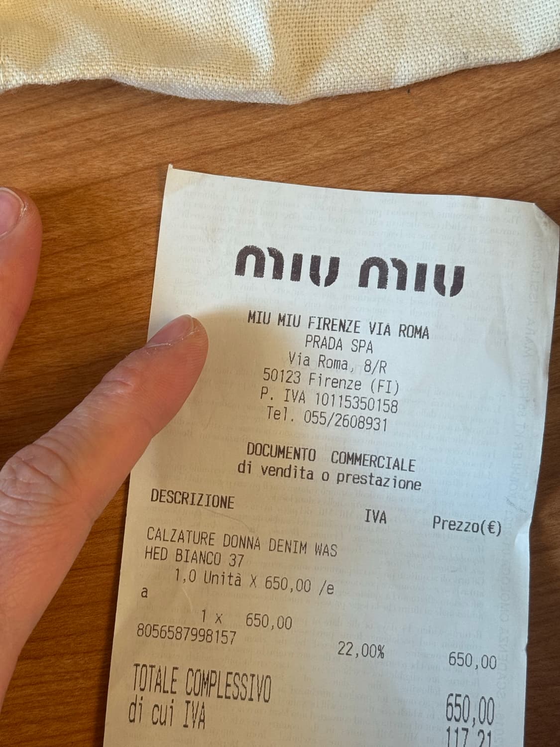 미우미우 x 뉴발란스 화이트 스니커즈 37 1/2 상품이미지3