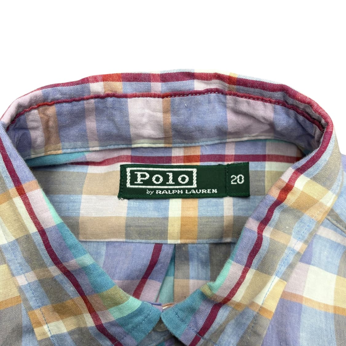 (M) 폴로 랄프로렌 레이디 멀티컬러 체크 셔츠 상품이미지4