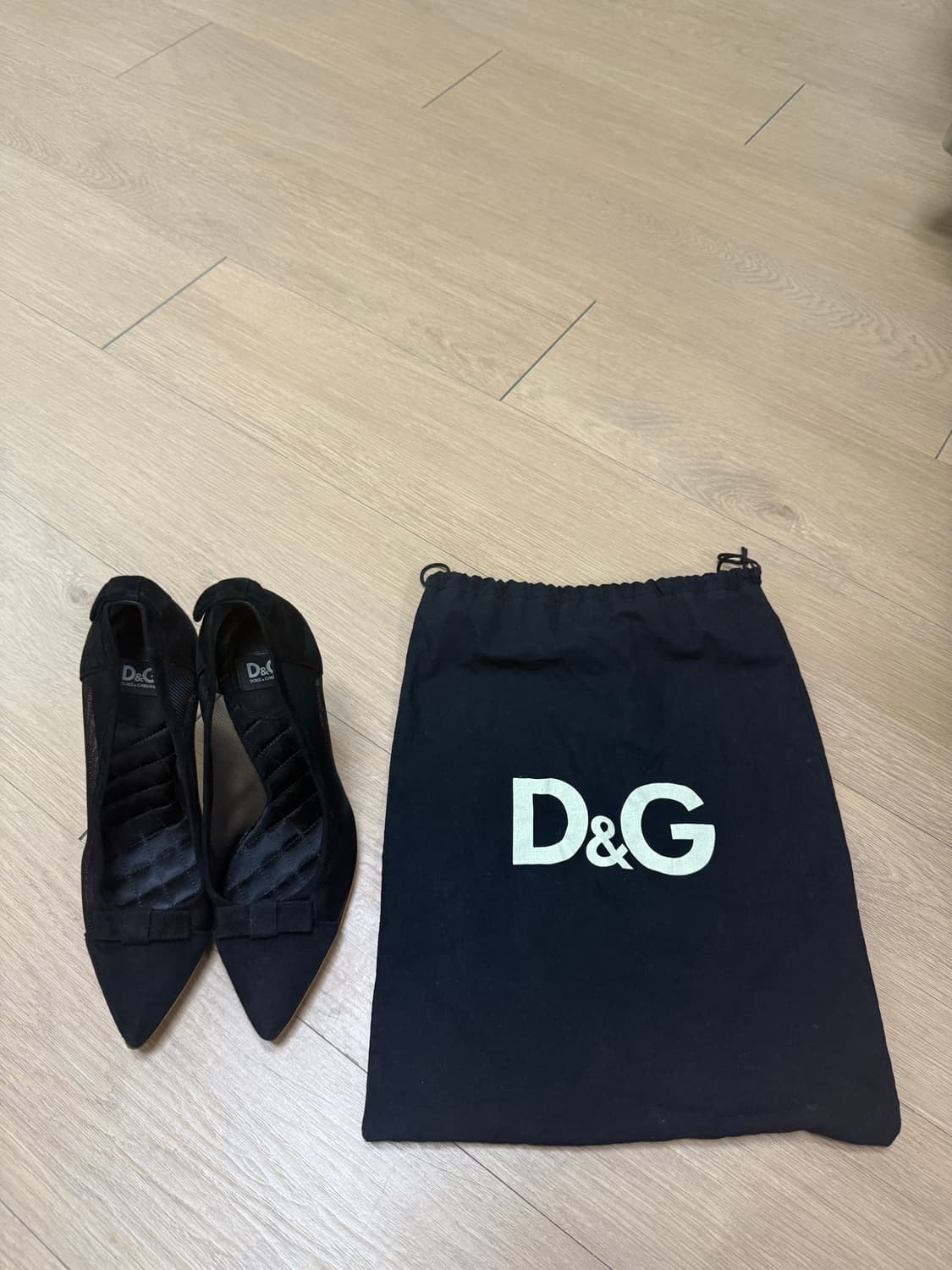 D&G 블랙 하이힐 상품이미지2