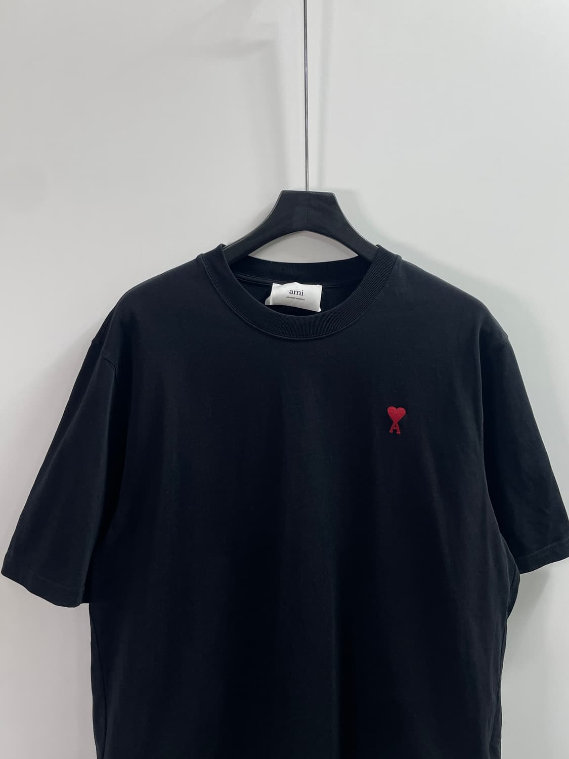 아미 인타르시아 스몰로고 반팔티 (on.508) 상품이미지2