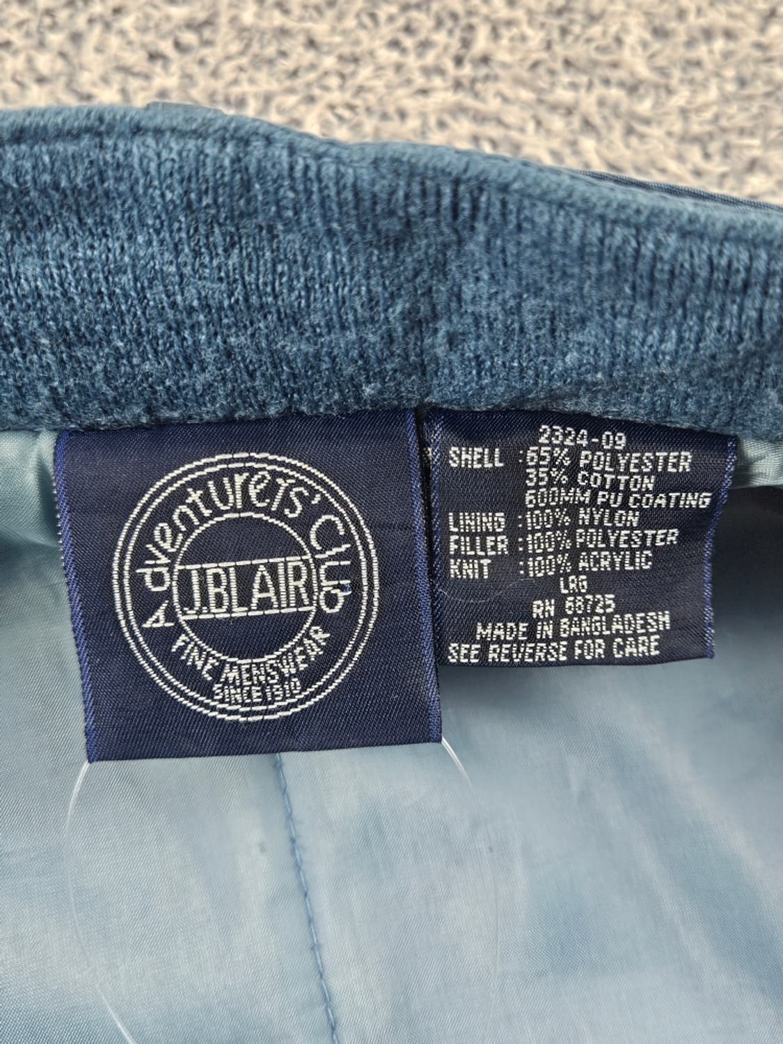 어드벤쳐스 클럽 빈티지 워크 봄버 자켓 ( XL추정 ) / 11205 상품이미지8