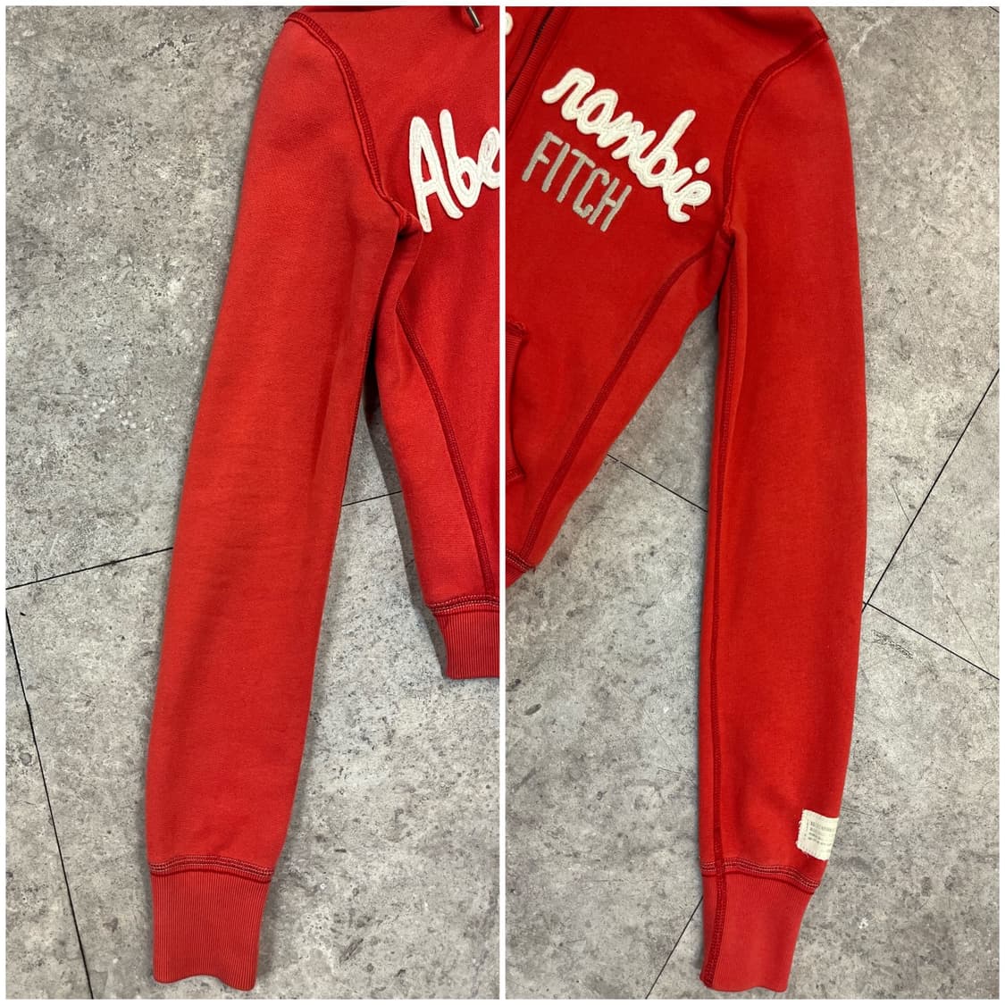 아베크롬비 투웨이 후드집업 코랄 S #csz3598 상품이미지7