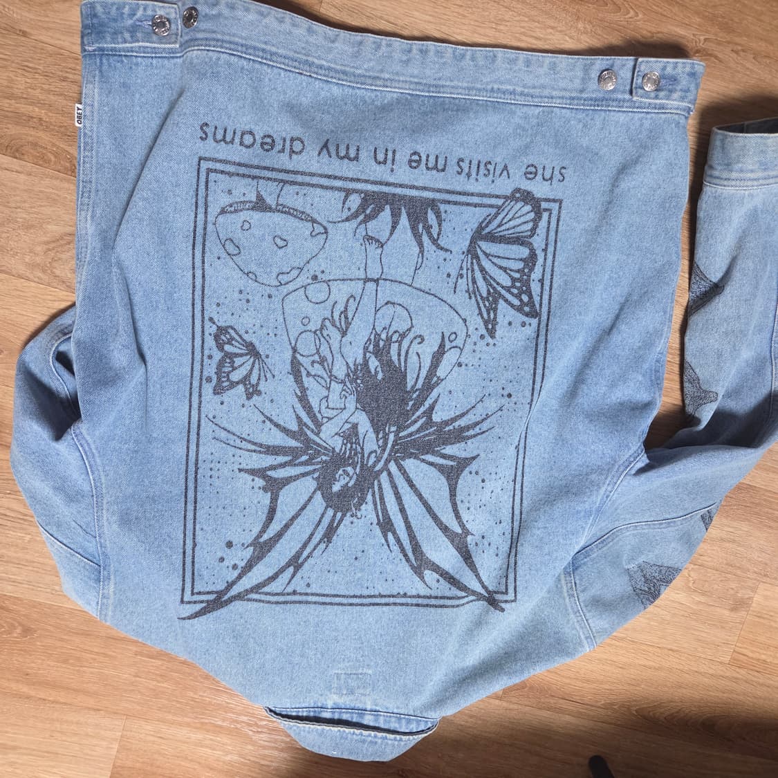 오베이 obey 데님자켓 상품이미지2