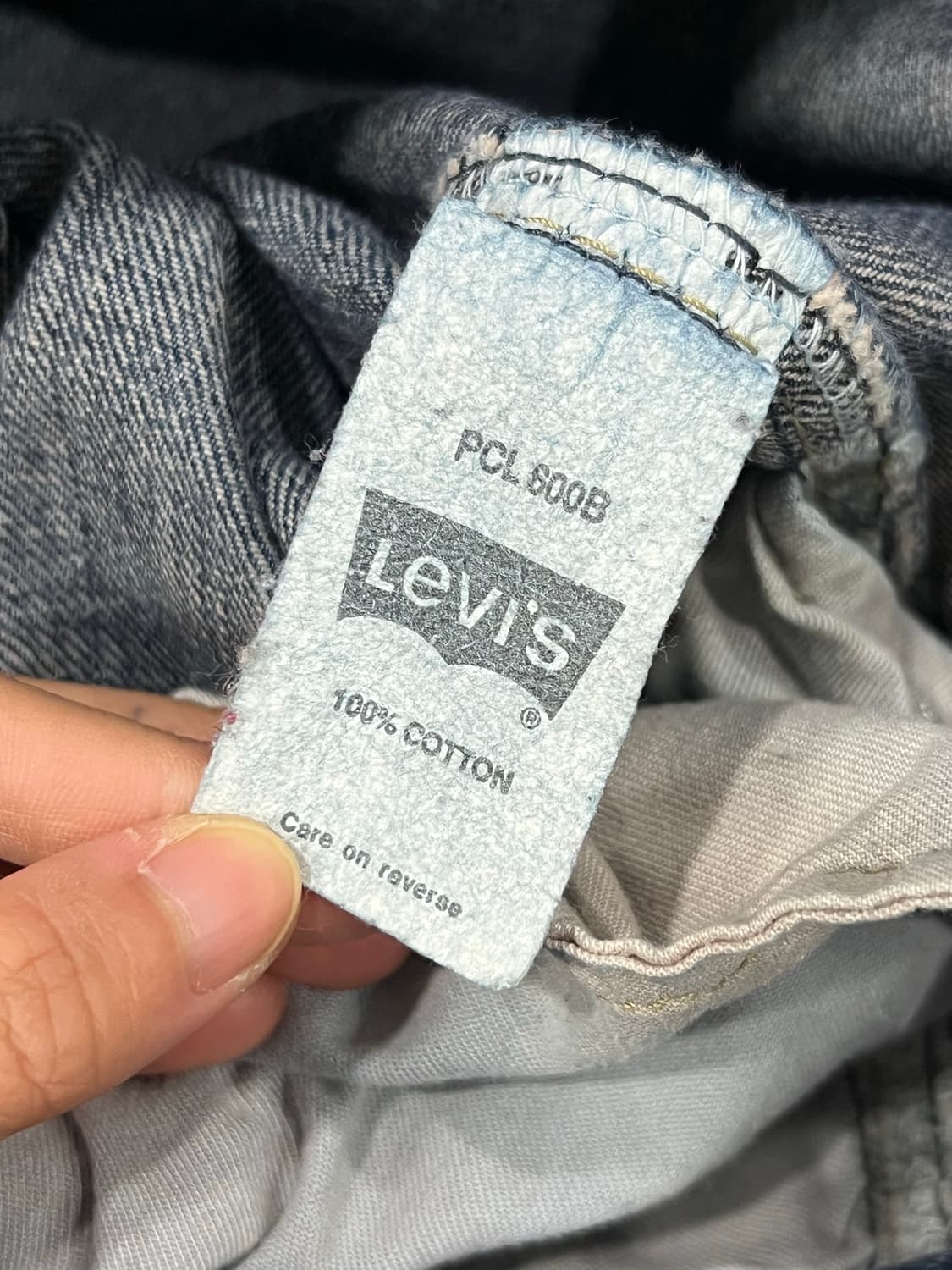 리바이스 513 레드탭 원포켓 중청 데님 팬츠  상품이미지4