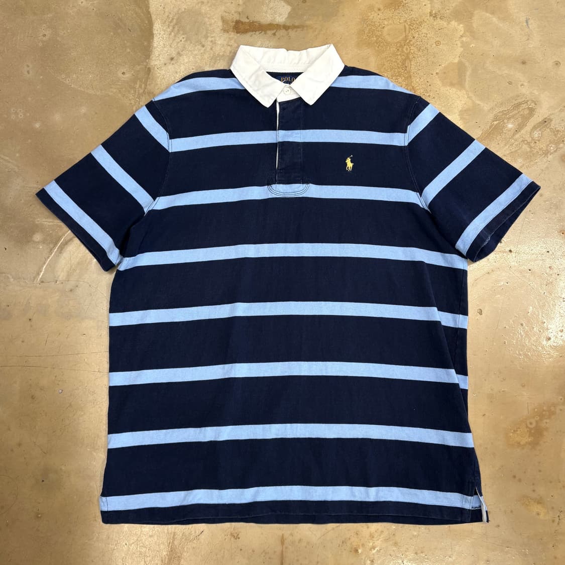 XL 폴로랄프로렌 스트라이프 반팔 럭비티 상품이미지2