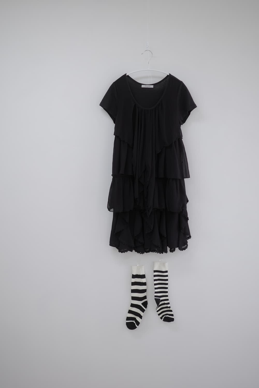 feather black skirt 상품이미지5