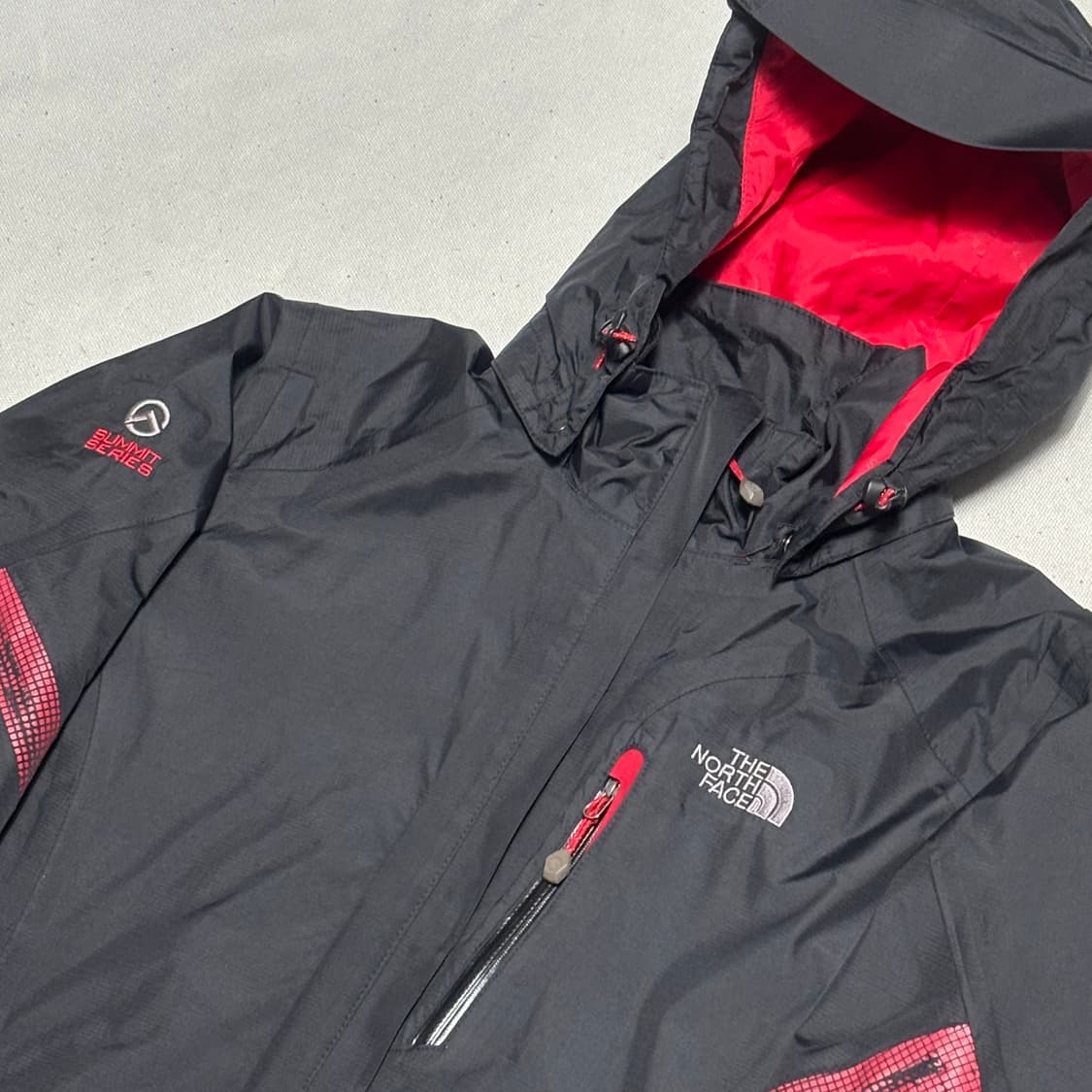 🫶🏻 노스페이스 써밋 고어텍스 레드 블랙 배색 바람막이 🫶🏻 상품이미지2
