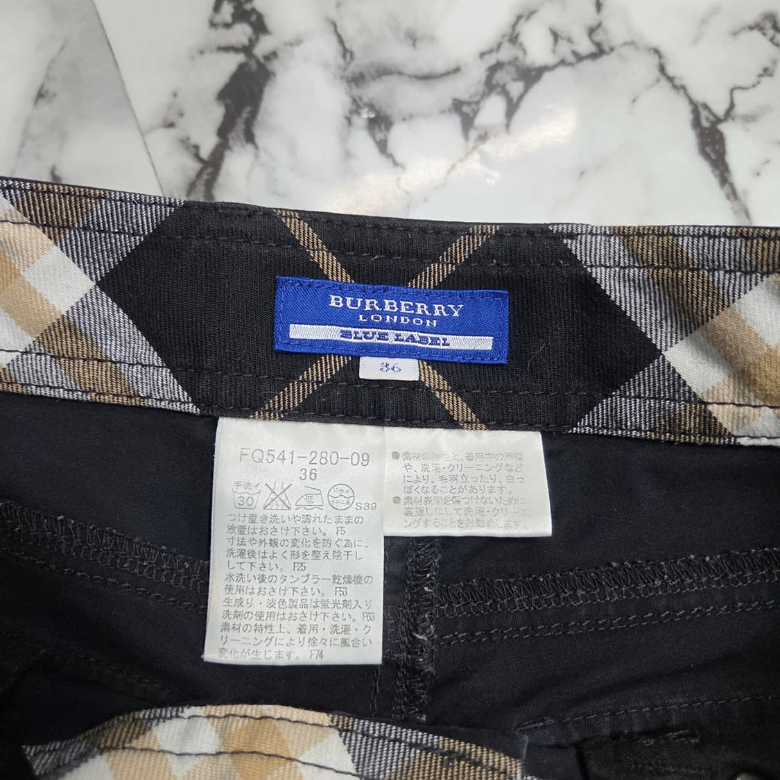 버버리 블루라벨 카고팬츠 상품이미지4