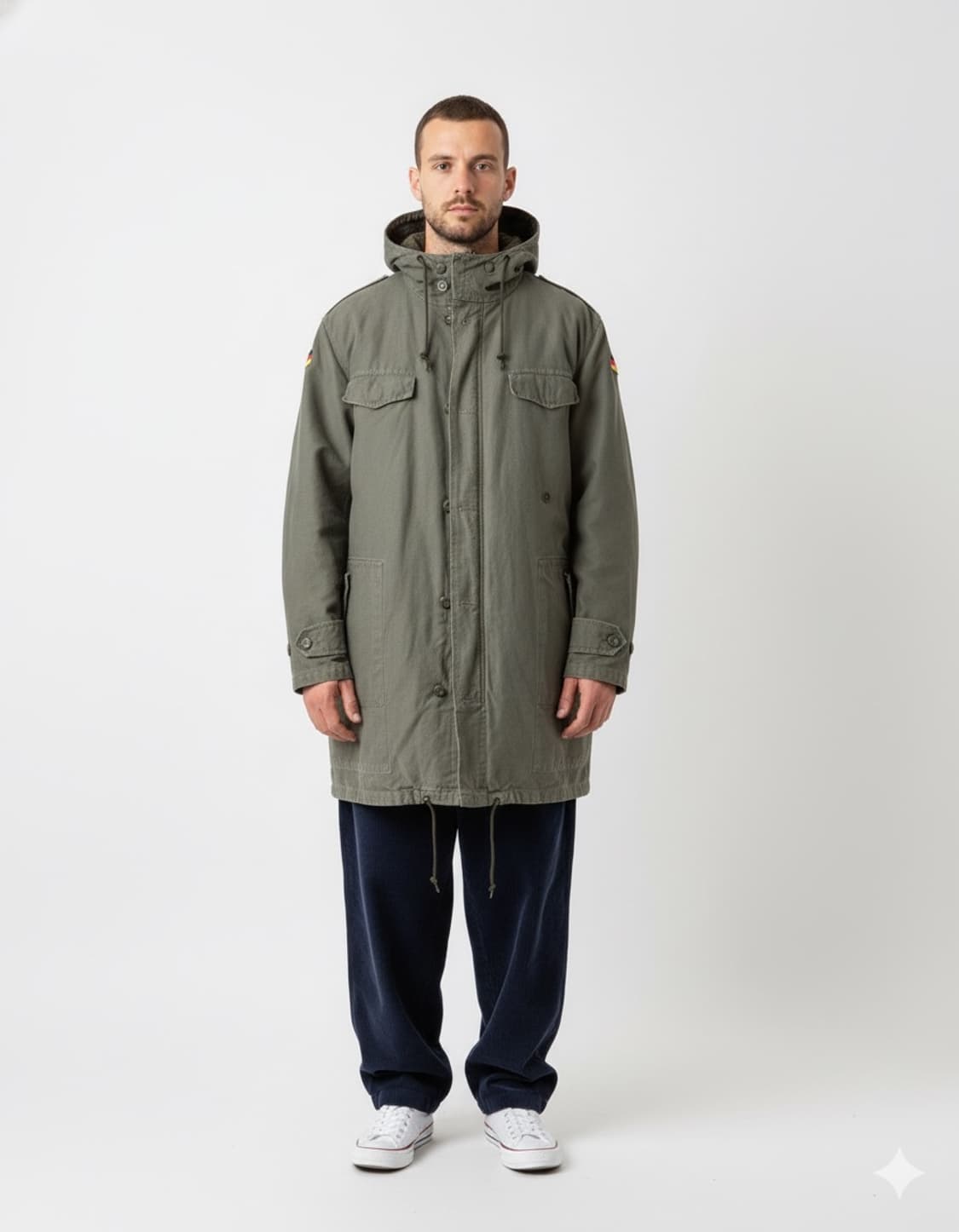 90s 독일 연방군 정품 필드 파카 G.13 상품이미지7