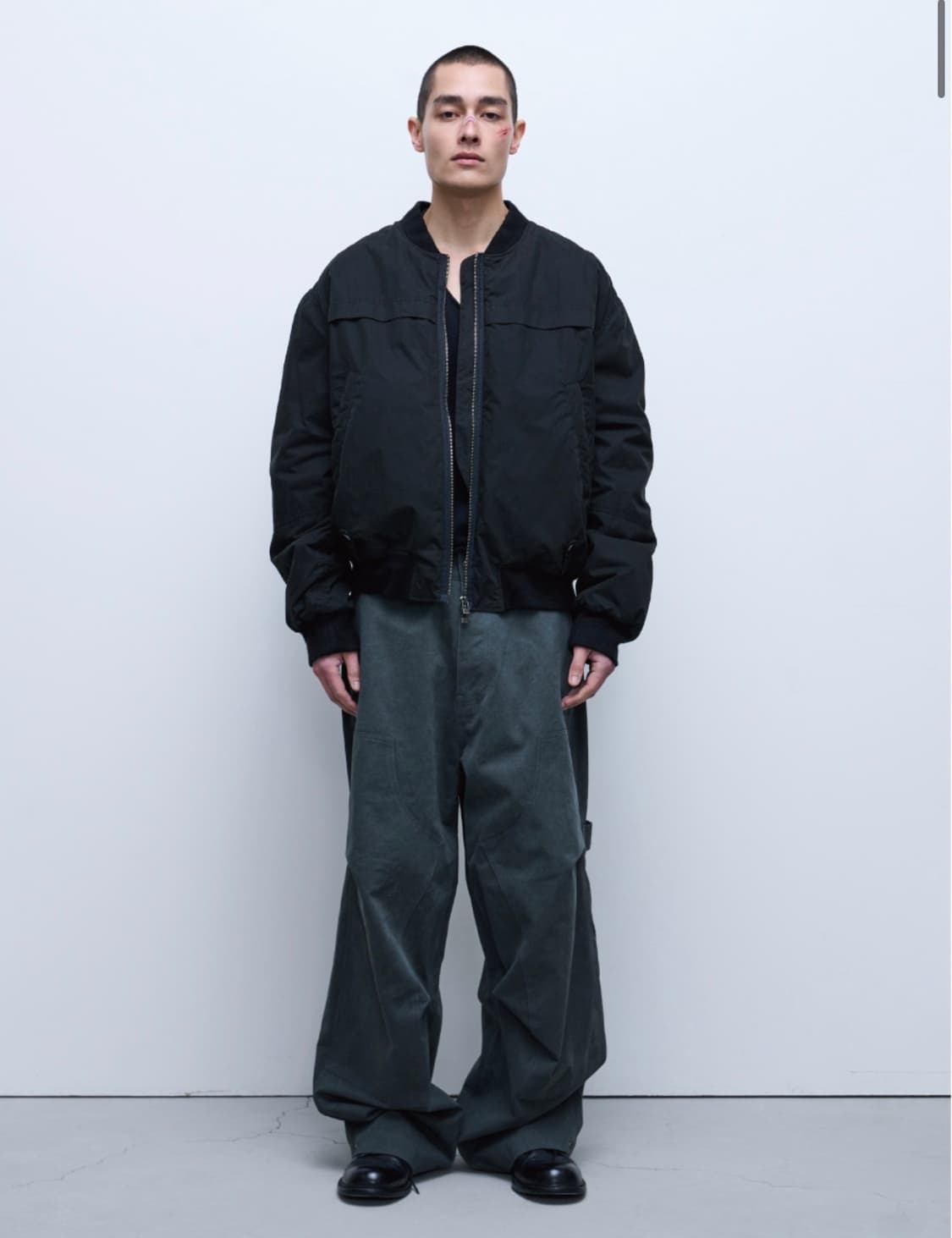 [XL] ETCE 이티씨이 워시드 코튼 봄버 자켓 상품이미지1