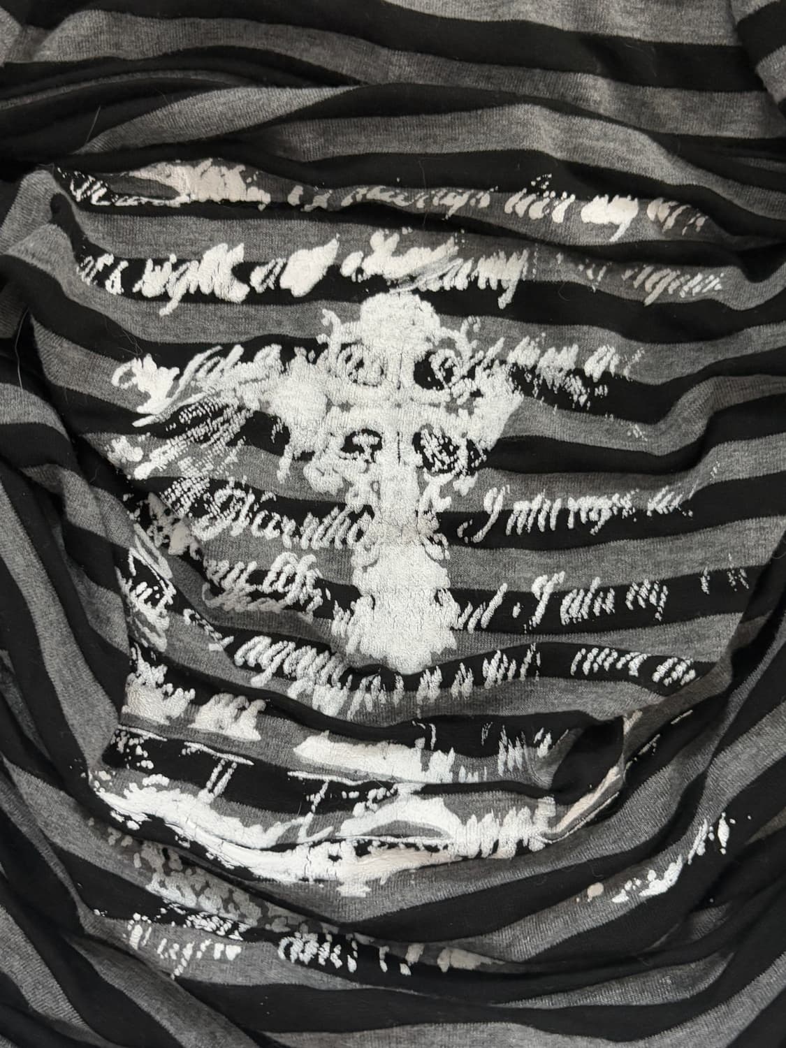 • striped top & muffler set 상품이미지4