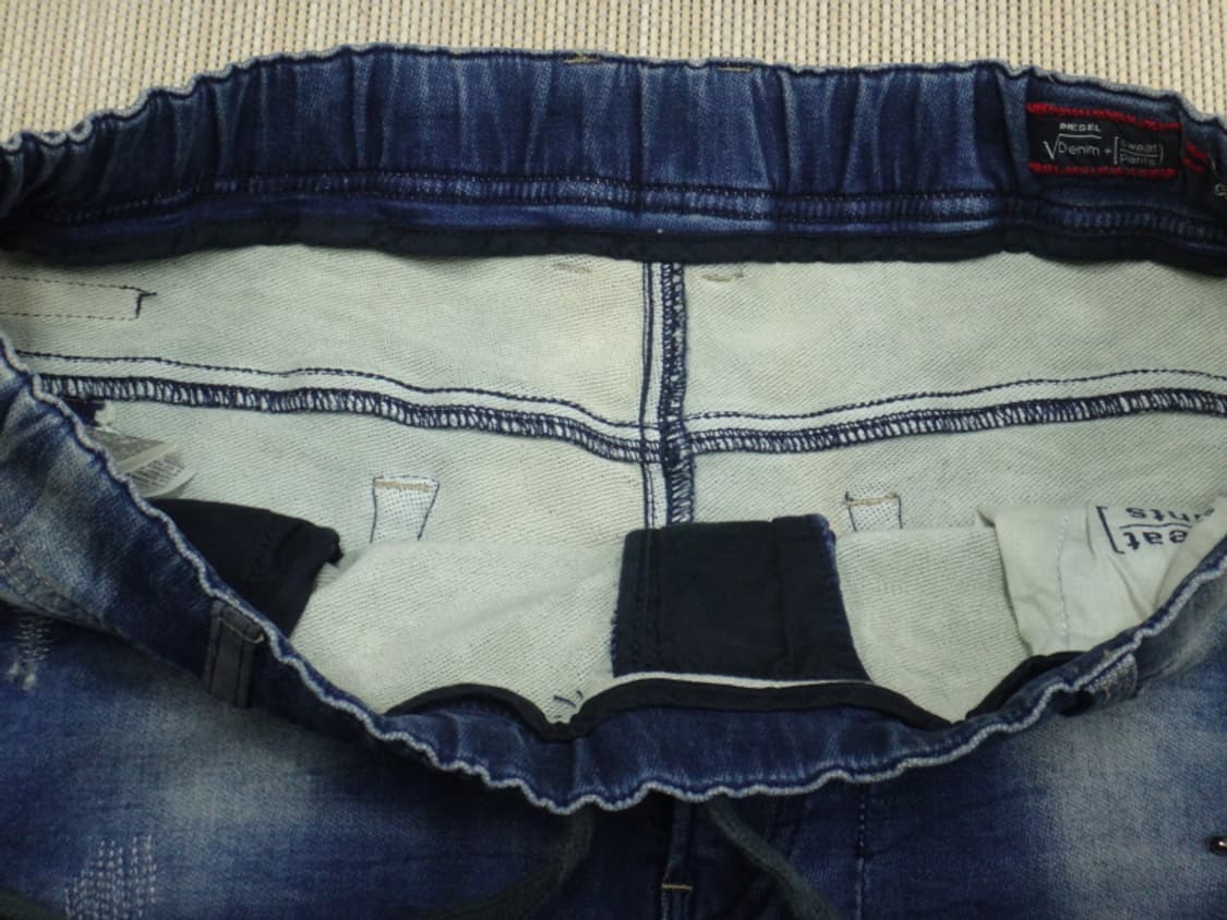 (33-34) 디젤 밴딩 슬림 스키니 sweat 데님팬츠 상품이미지7