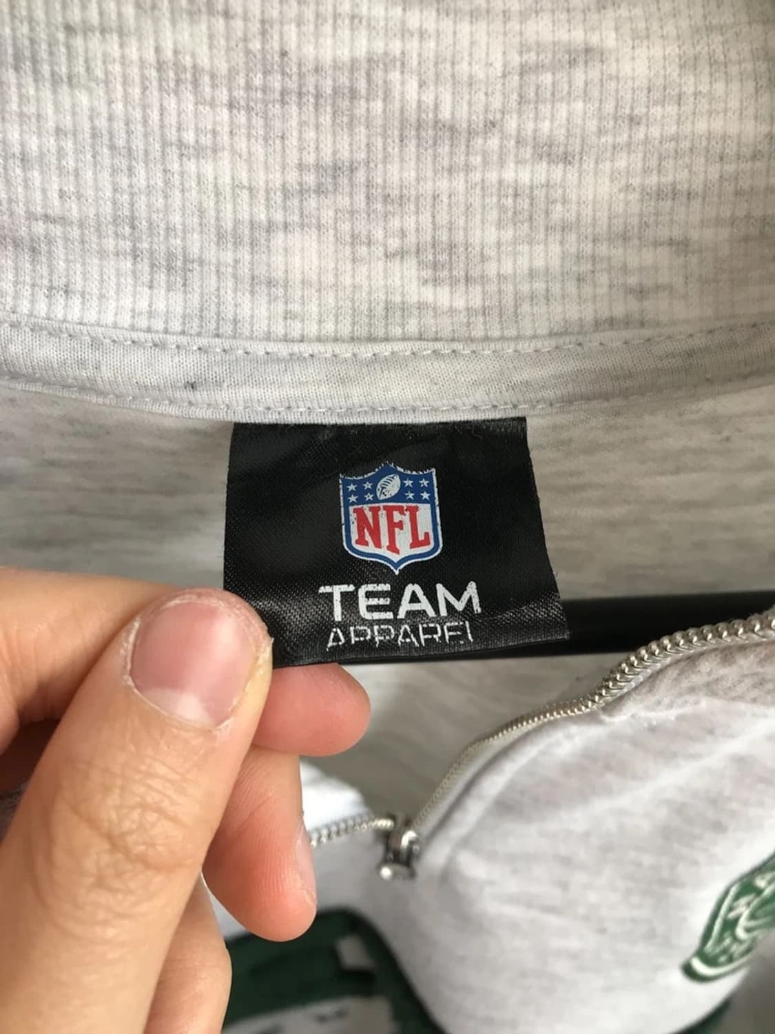 NFL NY Jets Half-Zip Pullover 상품이미지6