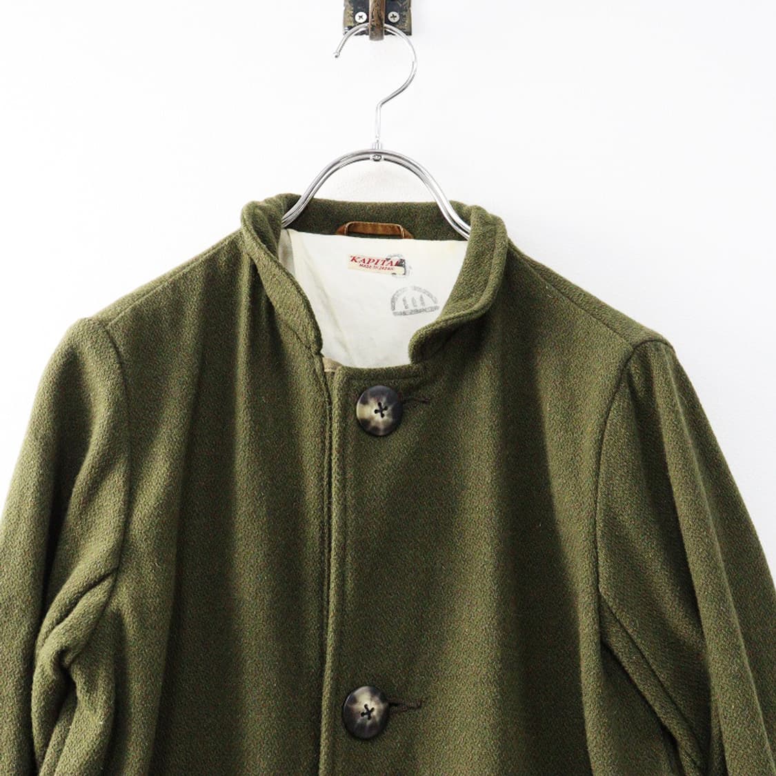 캐피탈 레이디스 스탠카라 멜튼 울 코트 상품이미지4