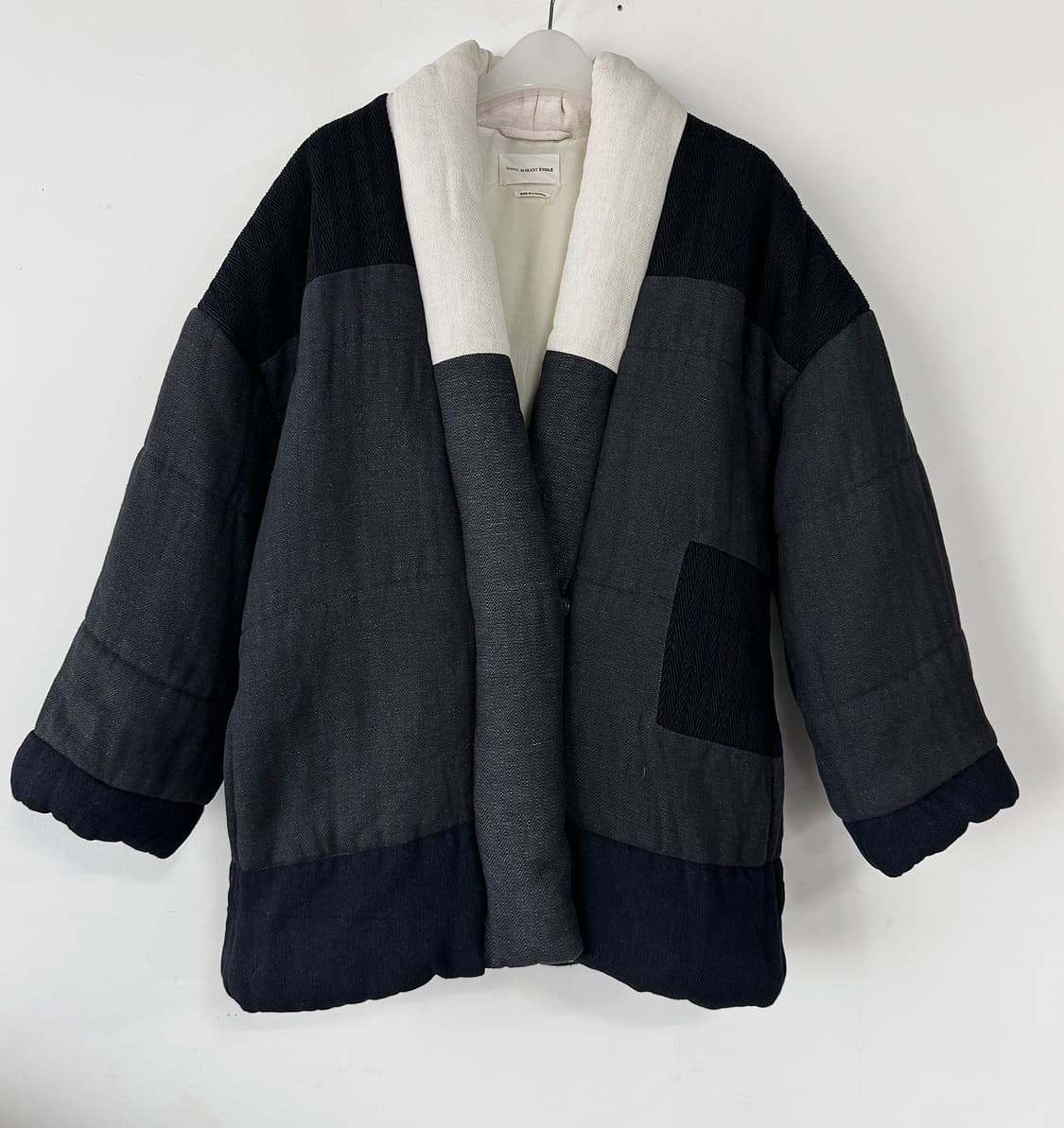 이자벨마랑 에뚜왈 누빔 패치워크 점퍼 상품이미지3