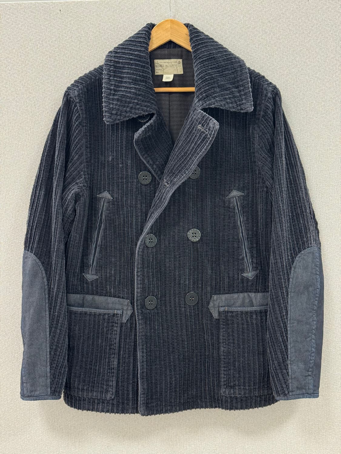 더블알엘 25FW 코듀로이 데님 피코트 / L 상품이미지1