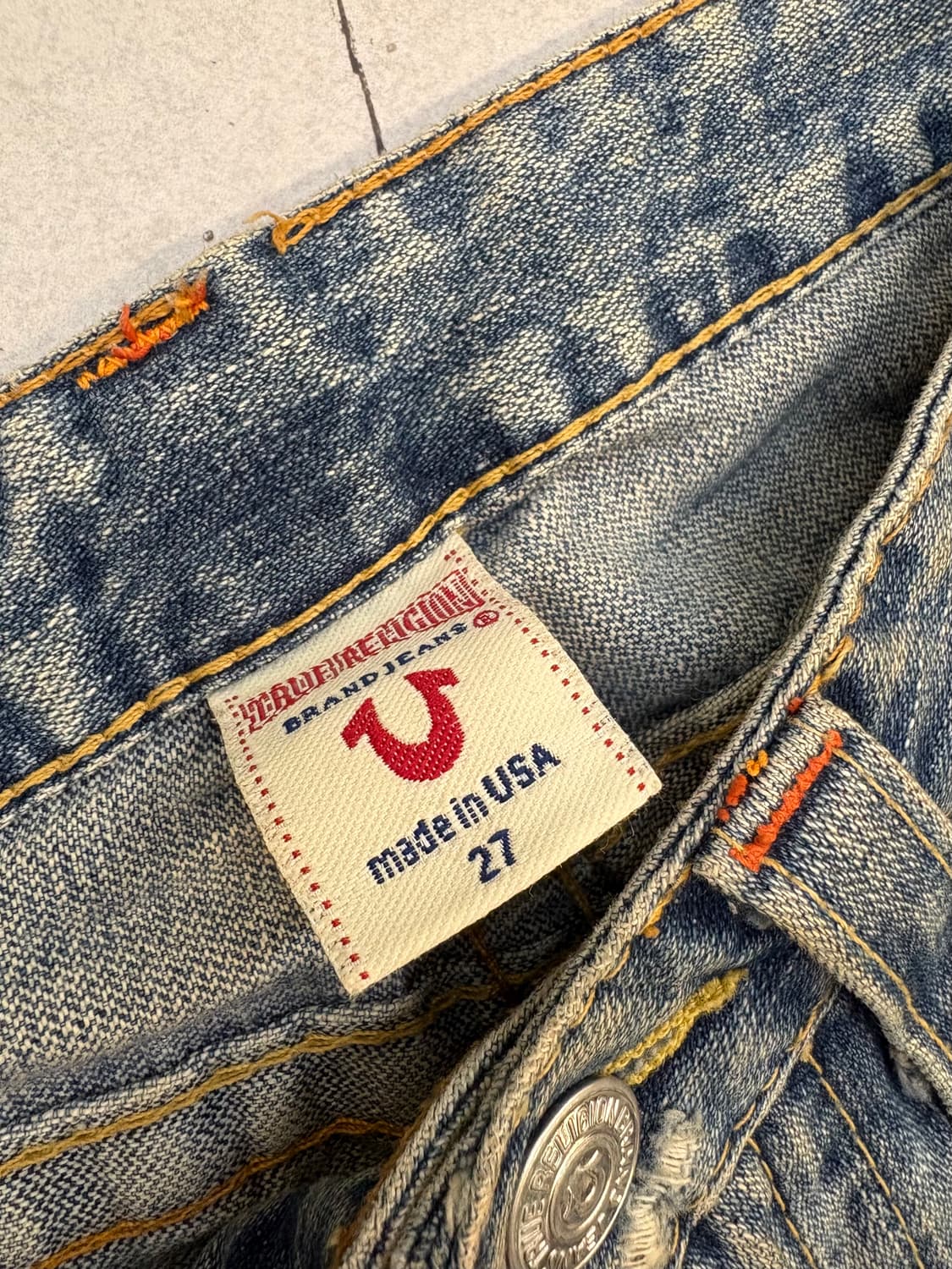 트루릴리전 JOEY 부츠컷 데님 상품이미지9