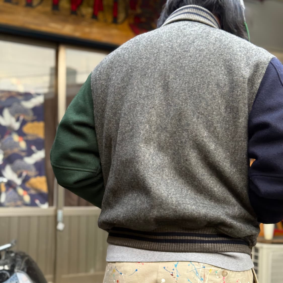 맥그리거 패치 바시티자켓 L 상품이미지10