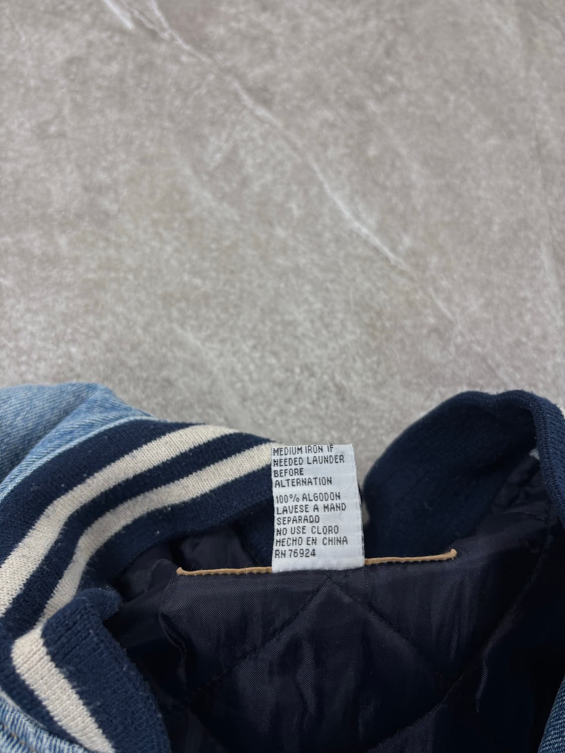 80's Cosmo Jeans Jacket Varsity 상품이미지4