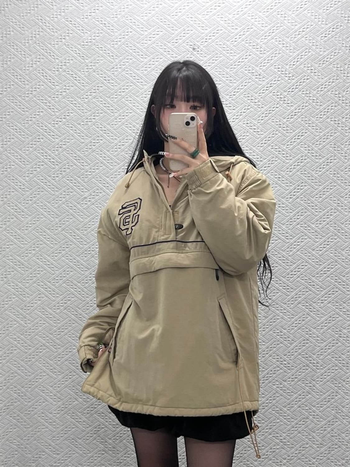 WWS 올드스쿨 빈티지 자이언츠 누빔 아노락 자켓 110 C10642 상품이미지1