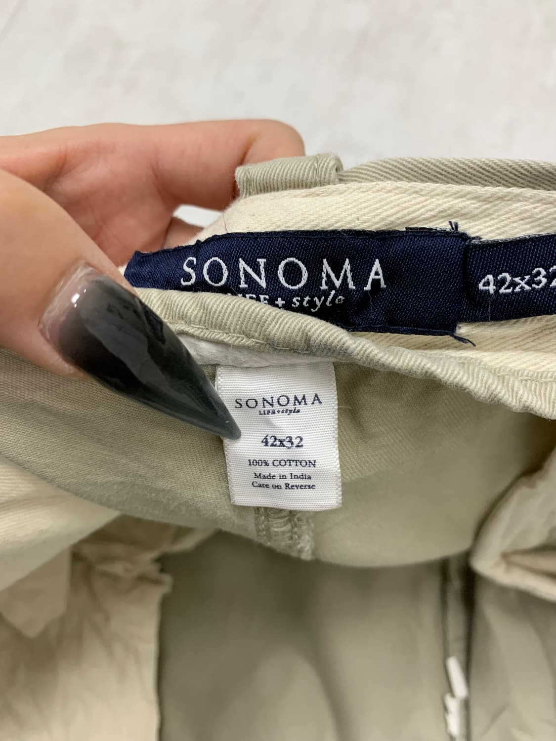 sonoma 베이지 카고 팬츠 #448 상품이미지5