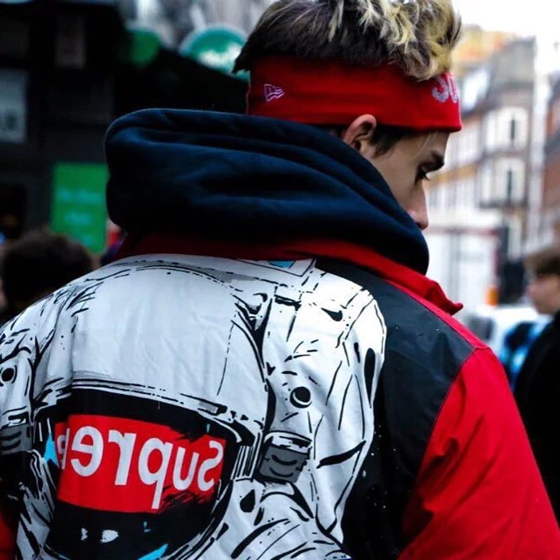 슈프림 16FW 우주인 패딩 퍼피 자켓 레드 상품이미지9