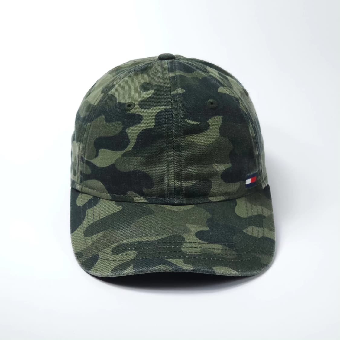 타미힐피거 카모 빈티지 볼캡 모자 상품이미지3