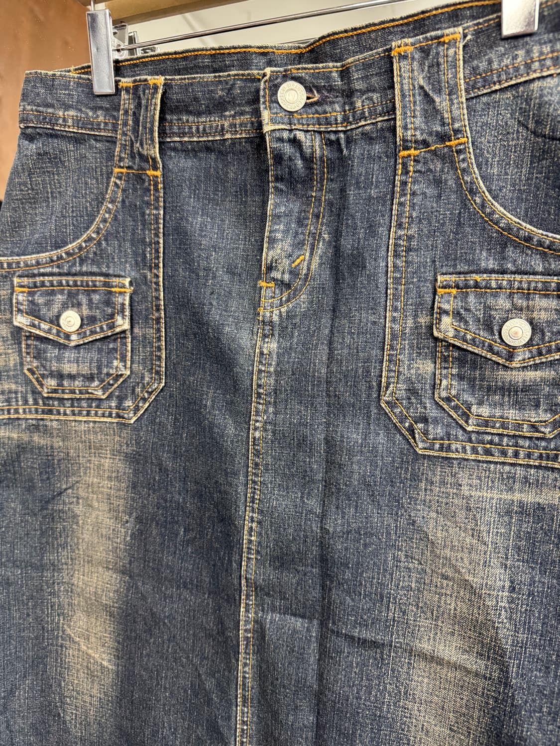 리바이스 빈티지 포켓 데님 스커트 상품이미지2