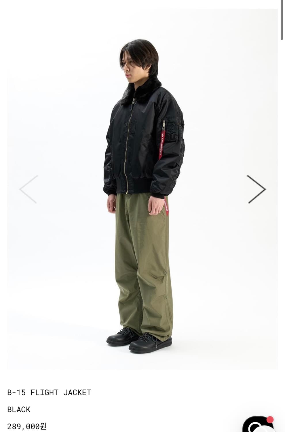 알파인더스트리 ma-1 상품이미지2