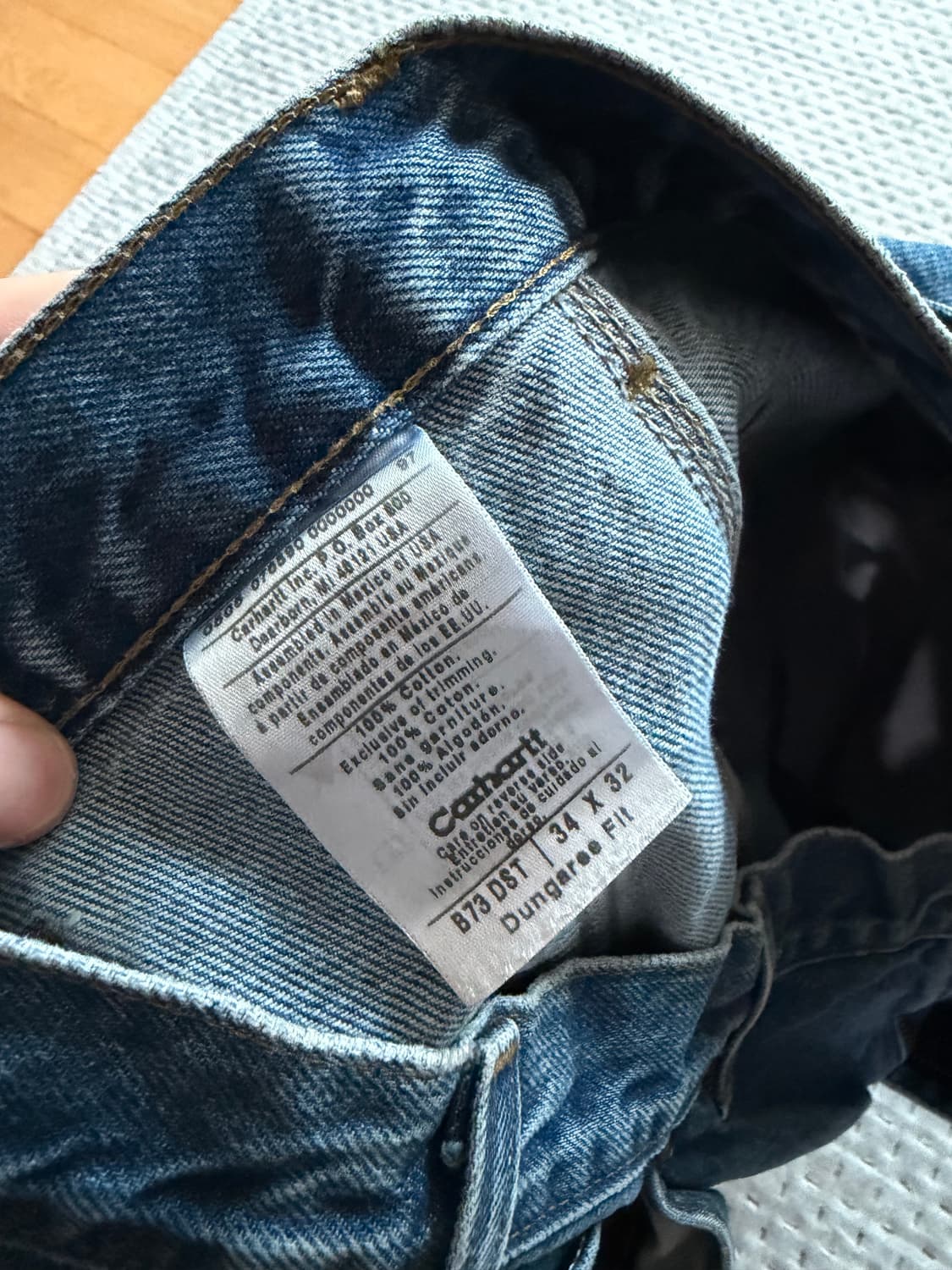 [34] 칼하트 더블니 워크팬츠 b73 상품이미지4