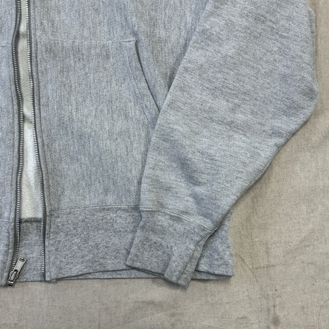 챔피온 리버스위브 그레이 후드집업 L 상품이미지3